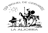 LOGO CEIP MIGUEL DE CERVANTES